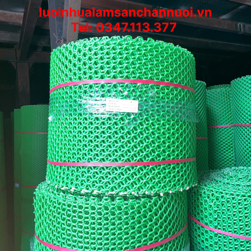 Lưới nhựa làm sàn chăn nuôi